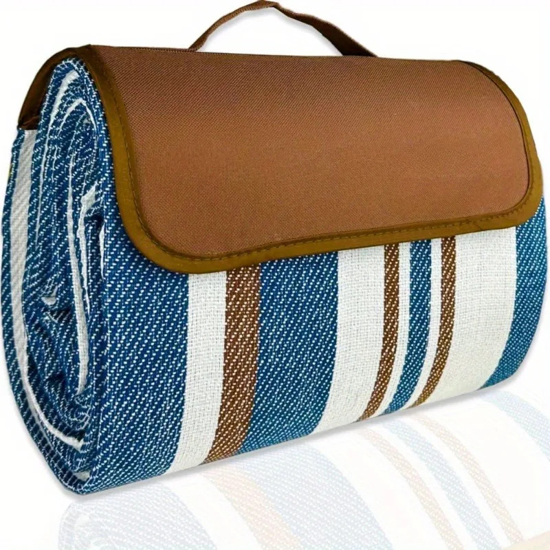 Outdoor Camping Rugs - アウトドア旅行に欠かせない！ ポータブル防汚カーマット、二層防水ピクニックマット、折りたたみキャンプテントマット