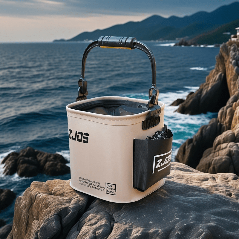 Camping Rope - ポータブル折りたたみバケツ 8L/13L 折りたたみ式釣りバケツ ハイキング/釣り キャンプ 旅行