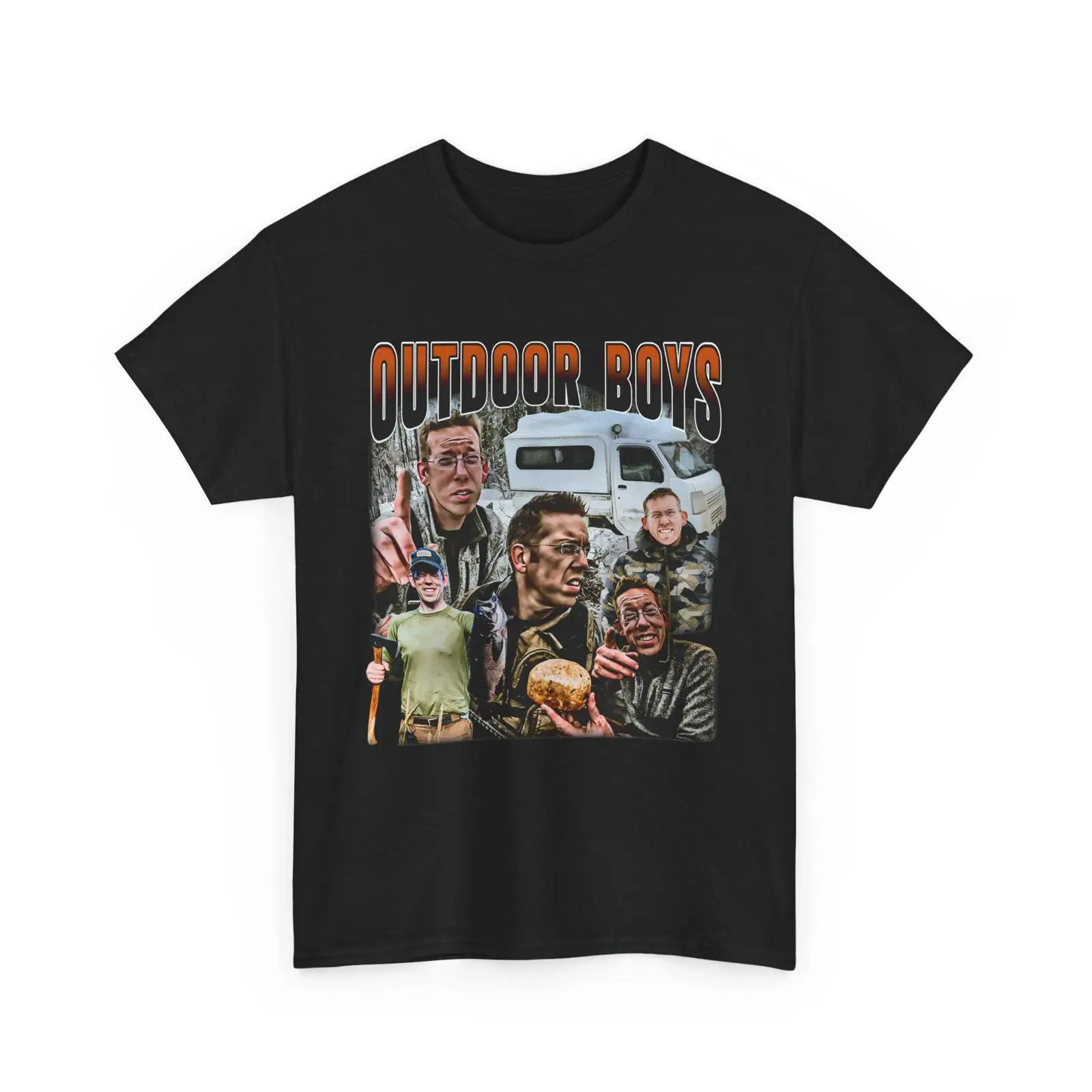 Outdoor Boys Camping Youtube - ヴィンテージ アウトドア ボーイズ YouTube Tシャツ アドベンチャー