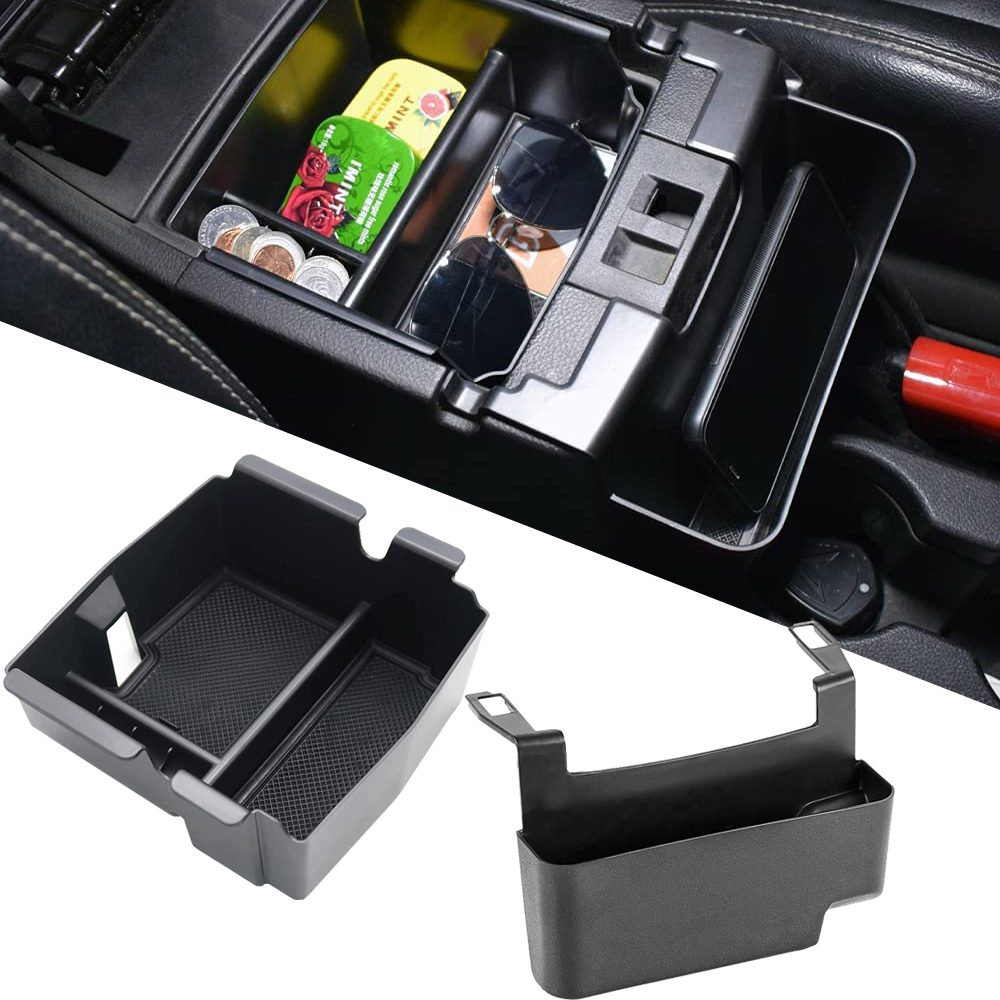Outdoor Camping Jeep - Jek 2011-2017 Jl 2018-2022車のインテリアアクセサリー用の,アームレスト付きセンターコンソール収納ボックス,ジーク用のオーガナイザーボックス