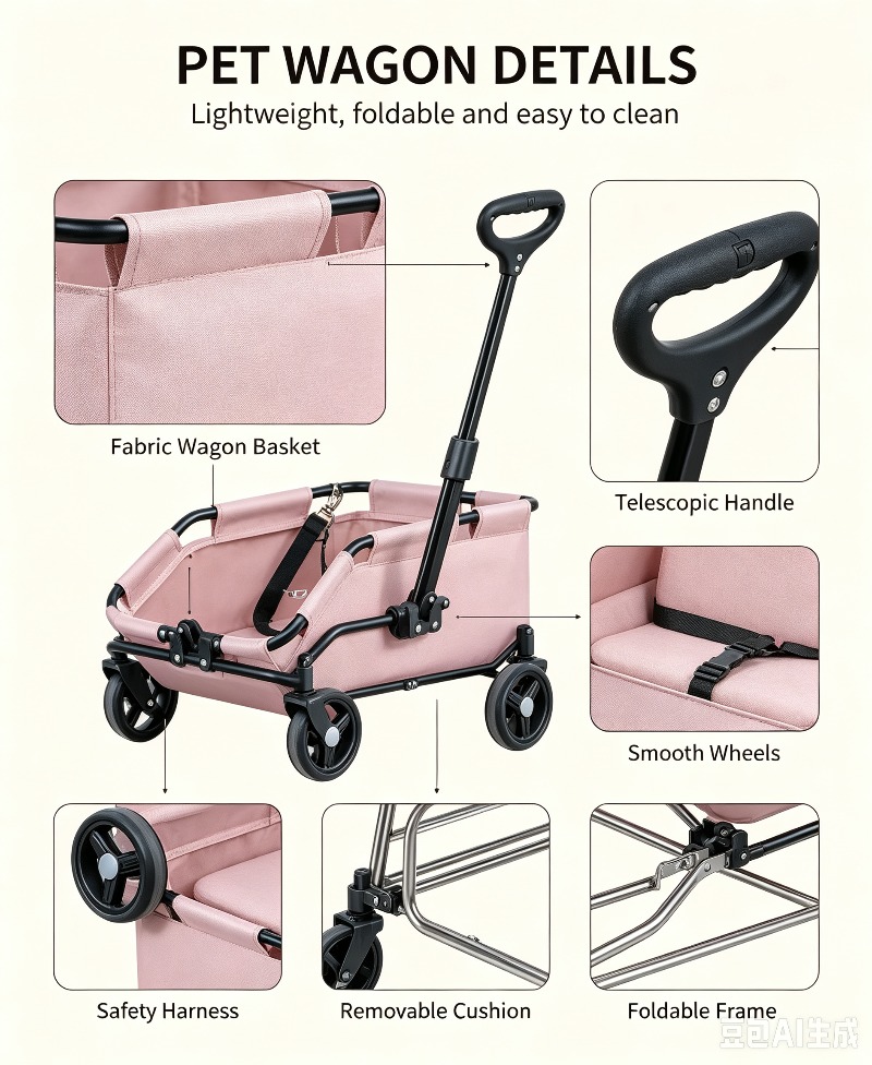 Outdoor Camping Trailer - LLY多機能アウトドアキャンプ小型プッシュトレーラー折りたたみ式ピクニックトラックモバイルポータブル車両