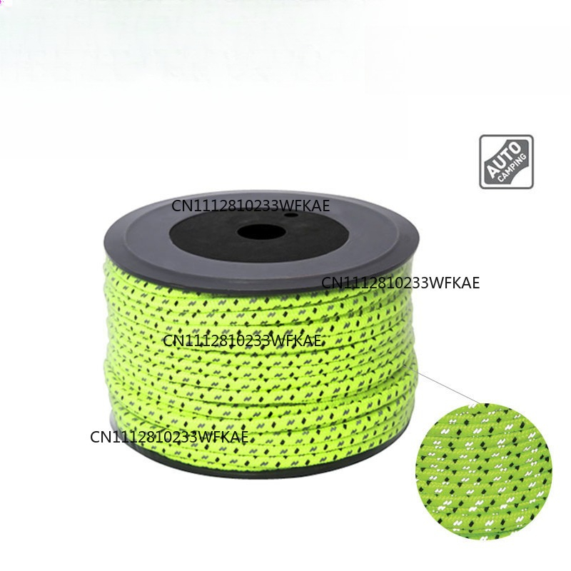 Camping Rope - 高品質で丈夫なキャンプ用反射ロープ、安全ロープ、テントロープ