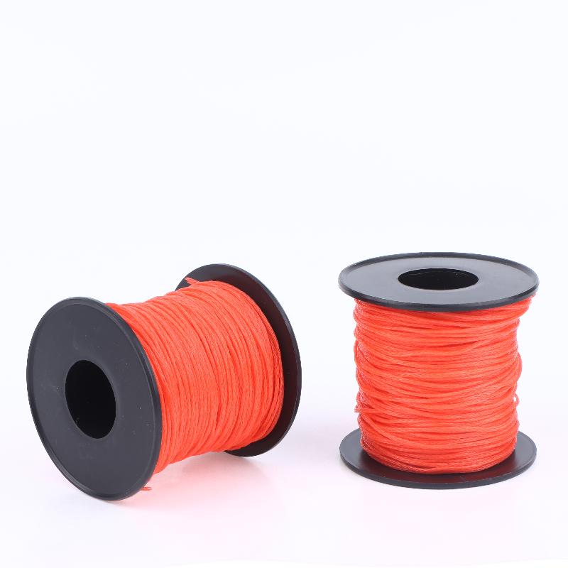 Camping Rope - 50 メートル/ロール赤色マーキング建設ラインメイソンラインガーデニングクラフトワイヤーキャンプクライミングキャンプロープハイキング物干しロープ