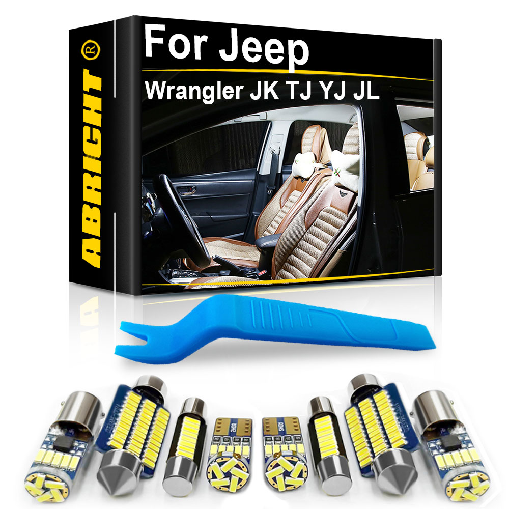 Outdoor Camping Jeep - ABRIGHT 車 LED インテリアライト Canbus ジープラングラー