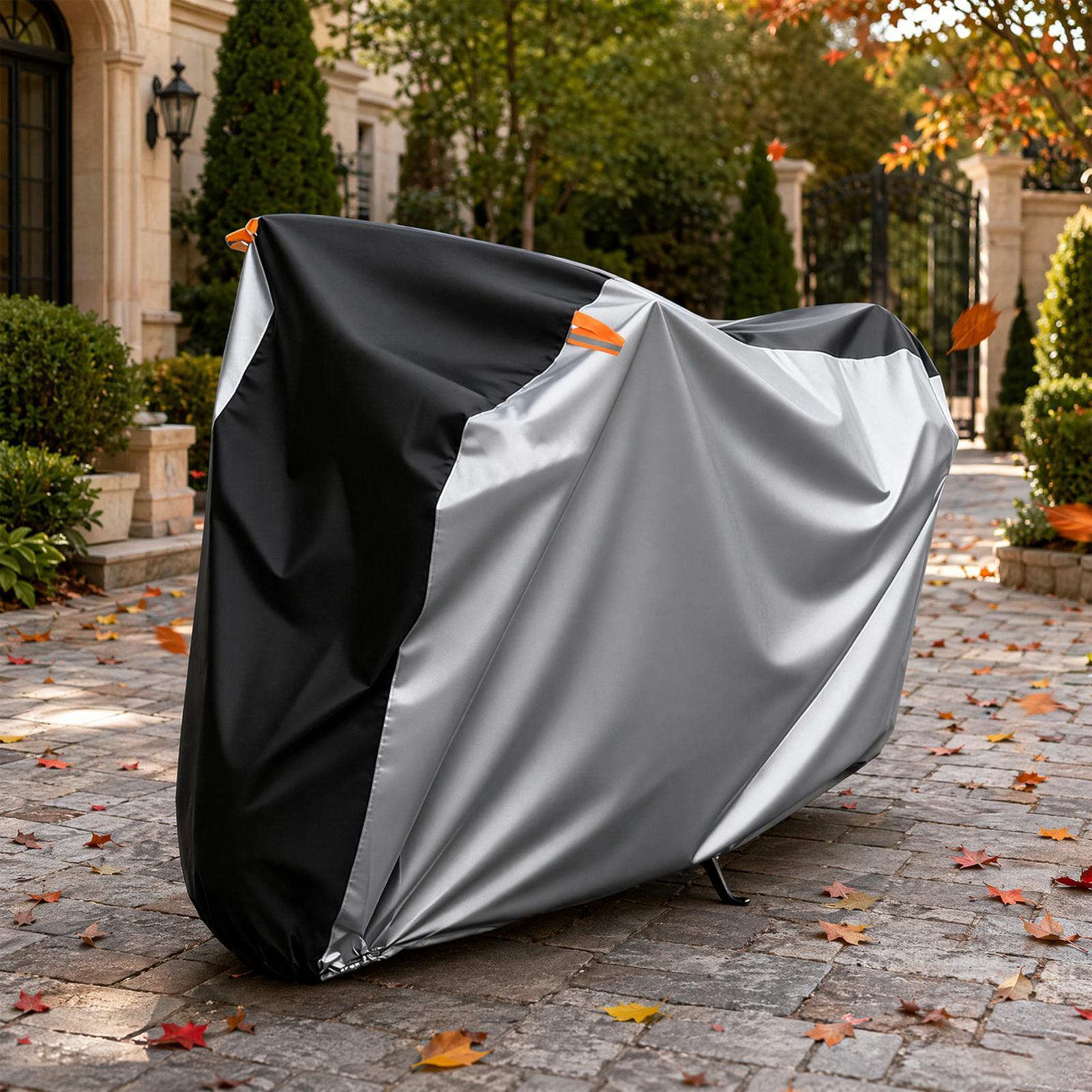 バイクカバー UV 保護防風キャノピー屋外電動三輪車カバー大 - Outdoor Camping Canopy のレビューと価格