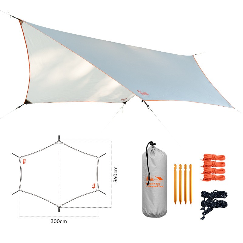アウトドアキャンプサンシェードキャノピーテント、日焼け防止ハ - Outdoor Camping Canopy のレビューと価格