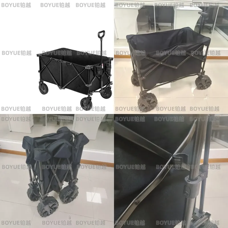 ポータブル折りたたみ式屋外旅行用トロリー（車輪付き）多機能キ - Outdoor Camping Trailer のレビューと価格