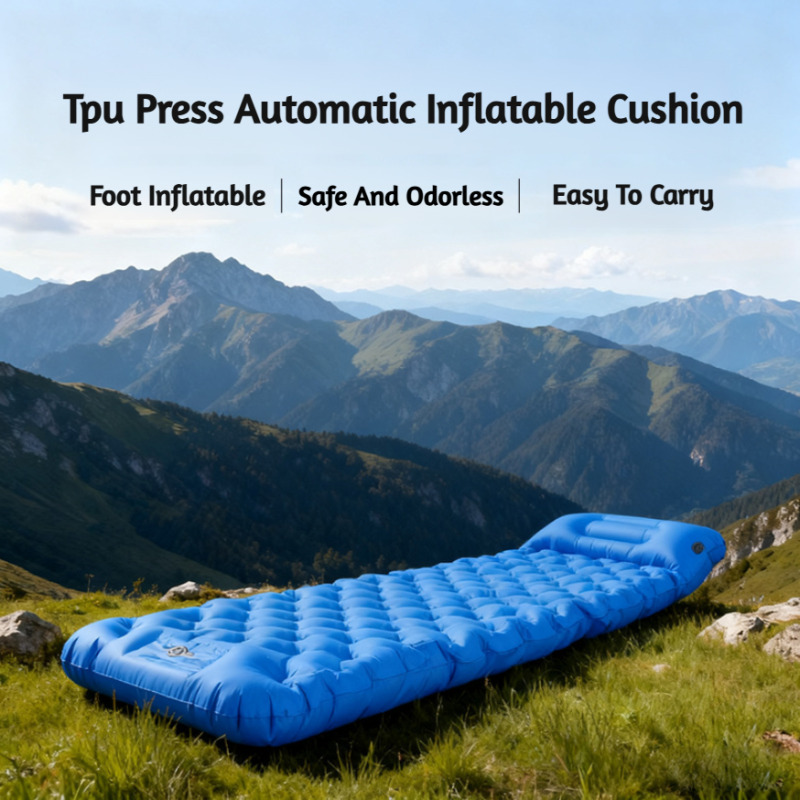 アウトドア用自動膨張式スリーピングパッド キャンプマット T - Outdoor Camping Rugs のレビューと価格