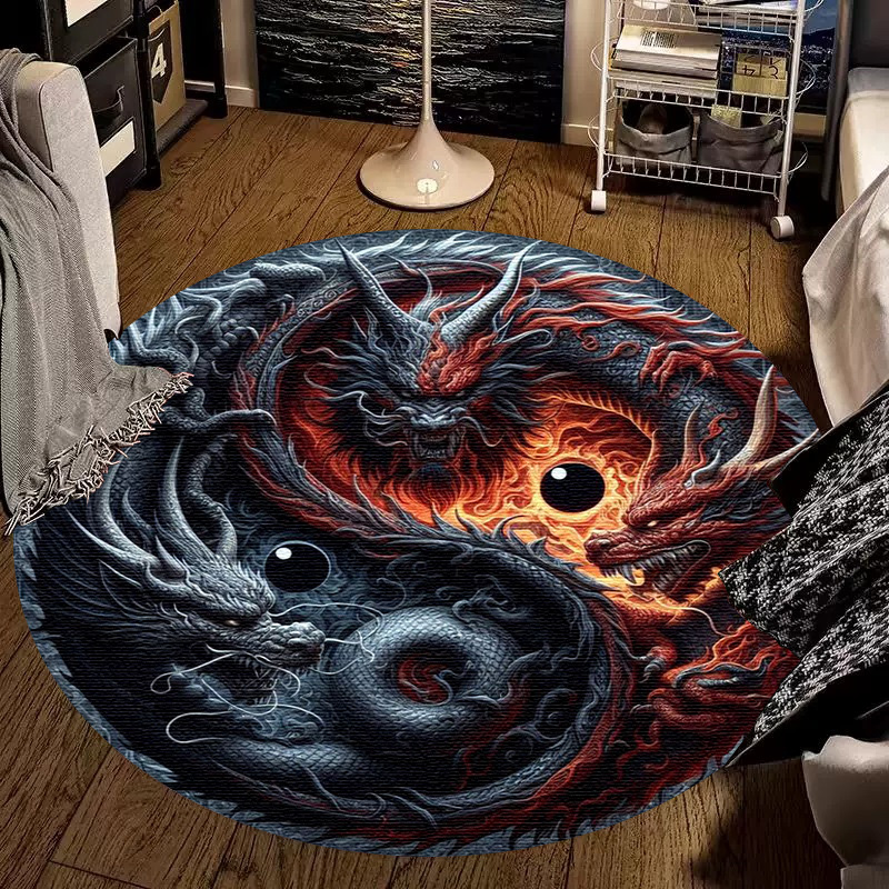 大きな丸いカーペット ラグ リビングルーム 寝室 装飾 滑り - Outdoor Camping Mats Large のレビューと価格