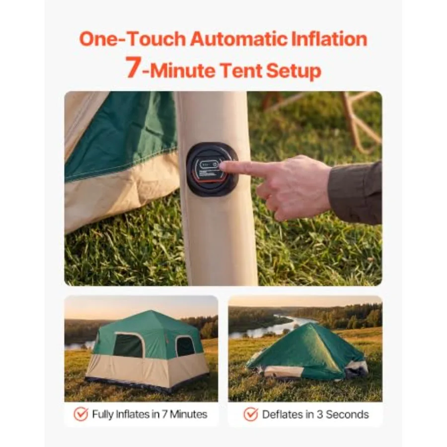 家族でのアウトドアキャンプやハイキングに最適なキャンプテント - Outdoor Camping On Youtube のレビューと価格