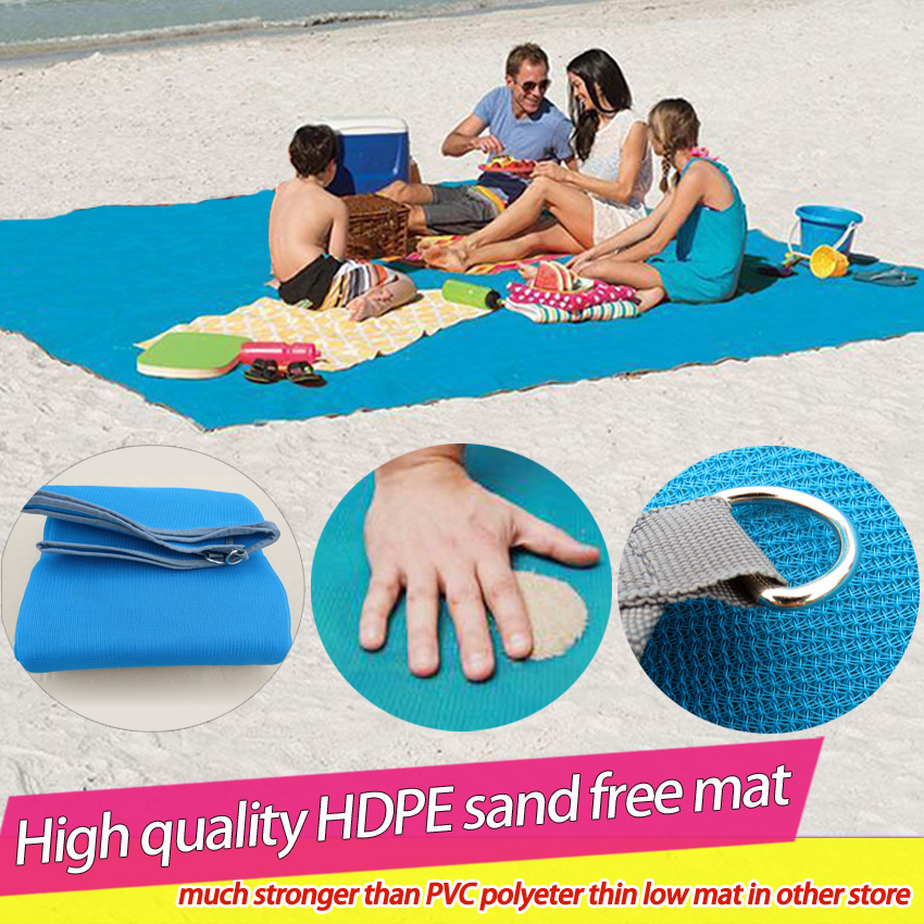 Lohascamping ビーチマット、砂の無料マット、折り - Outdoor Camping Mats Large のレビューと価格