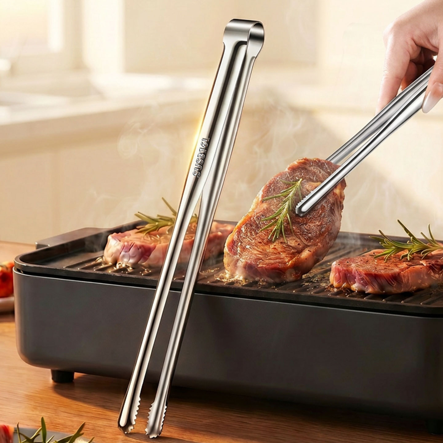 グリルトング肉用調理ニッパーキャンプ用食器ステンレス食品用キ - Outdoor Y Camping のレビューと価格