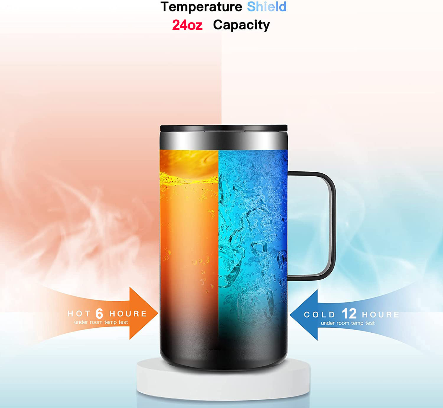 旅行用ステンレス鋼漏れ防止魔法瓶、断熱カップ、コーヒーカップ - Vacuum Insulated Flask のレビューと価格