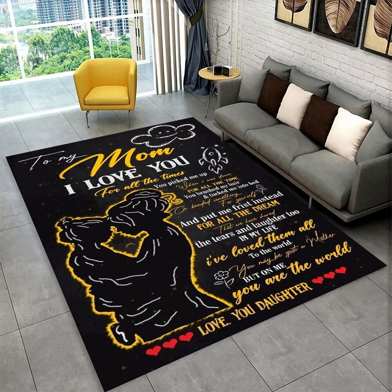 母への感謝の贈り物 母への手紙 大型エリアラグ 滑り止めカー - Outdoor Camping Mats Large のレビューと価格
