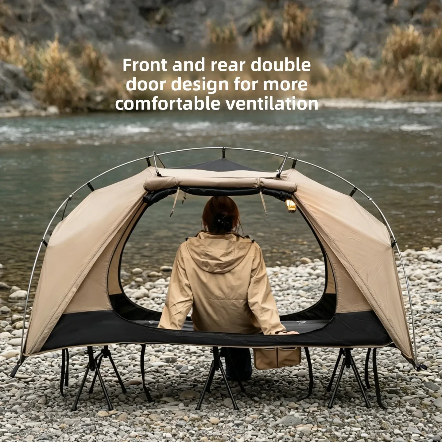 MOUNTAINHIKER アウトドアキャンプベッドテント家 - Outdoor Camping House のレビューと価格