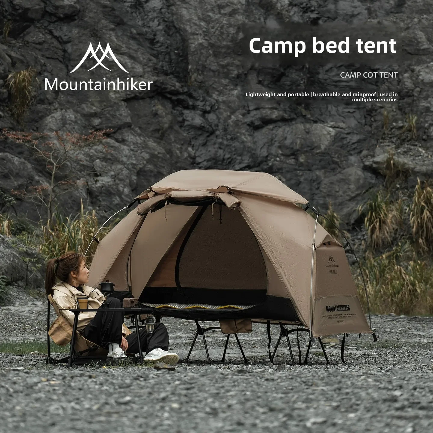 MOUNTAINHIKER アウトドアキャンプベッドテント家 - Outdoor Camping House のレビューと価格