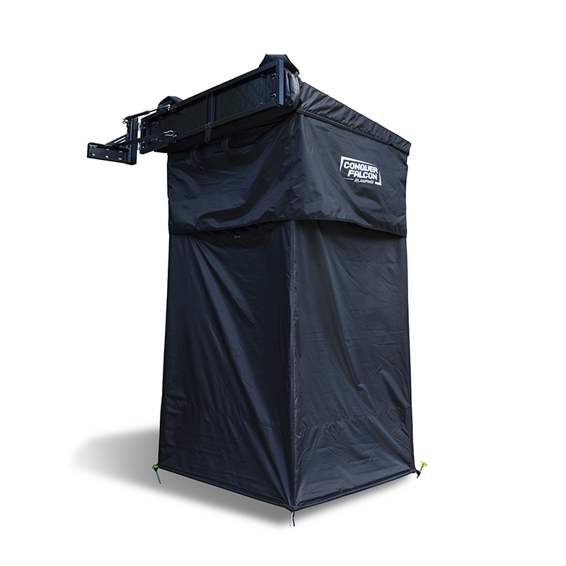 屋外キャンプ用、三角形の車載ルーフテント。硬質シェルと超薄型 - Outdoor Camping Car Tent のレビューと価格