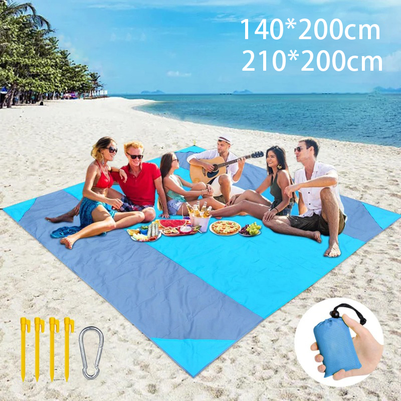 防水折りたたみピクニックマット軽量ポータブル屋外ブランケット - Outdoor Camping Mat Waterproof のレビューと価格