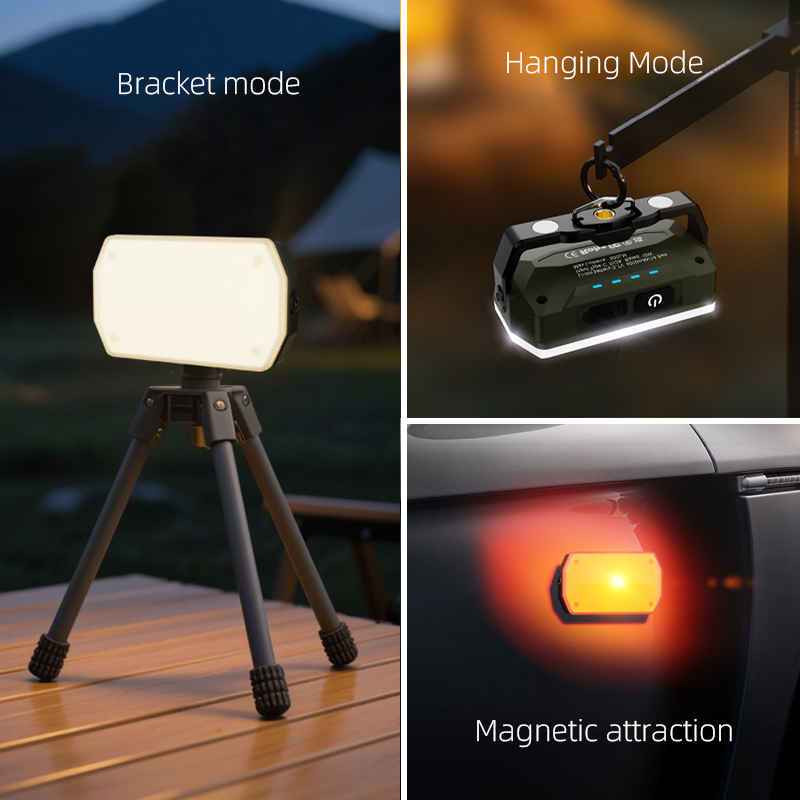 キャンプ用ランタン充電式屋外吊りテントランプ 4000mah - Outdoor Camping House のレビューと価格