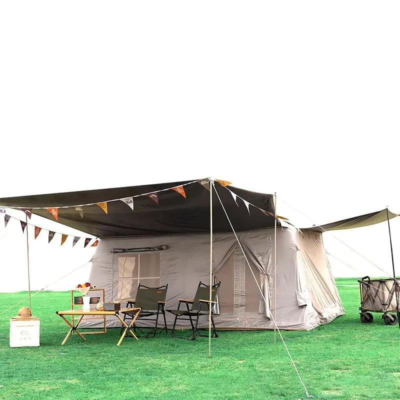 新デザイン断熱大型アウトドアファミリーキャンプテントキャノピ - Outdoor Camping Canopy のレビューと価格