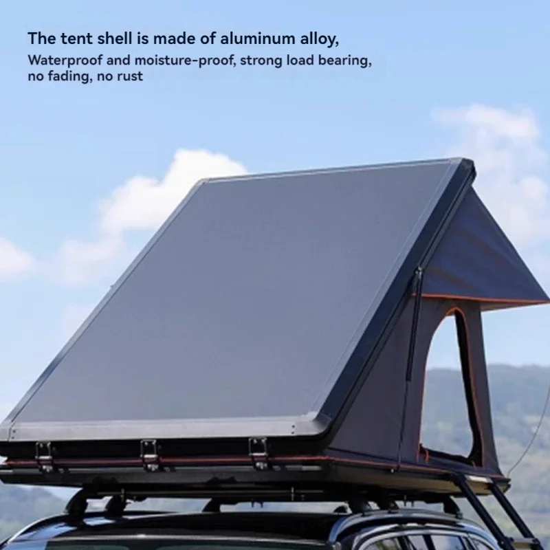 新型ルーフトップテント 折りたたみ式テント 車載テント 油圧 - Outdoor Camping Car Tent のレビューと価格