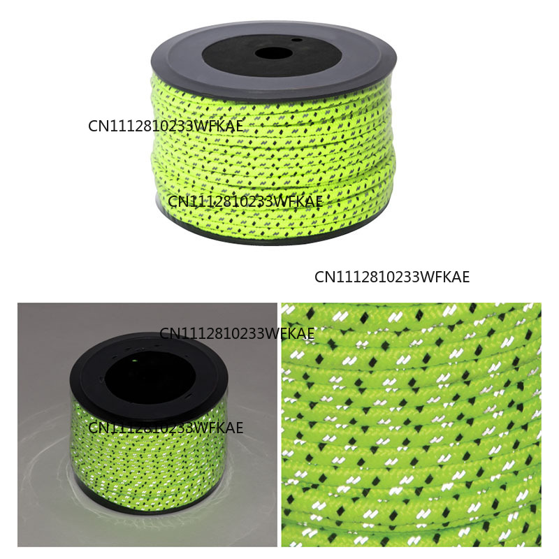 高品質で丈夫なキャンプ用反射ロープ、安全ロープ、テントロープ - Camping Rope のレビューと価格