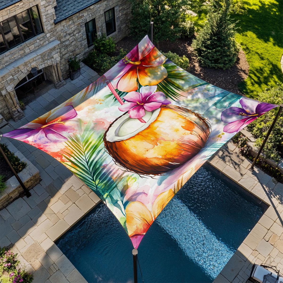 防水キャンプタープサンシェルターレインフライテント用ルーフト - Outdoor Camping Tarp のレビューと価格