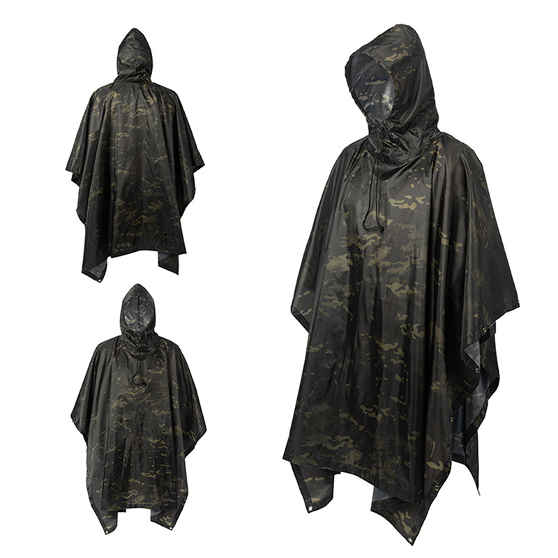 3in1レインコートバックパック、レインカバー、レインコート - Outdoor Camping Mat Waterproof のレビューと価格