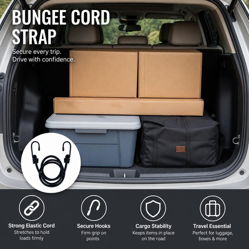 バンジーコード 高弾性タイロープ バイク自転車荷物用ストラッ - Camping Rope のレビューと価格