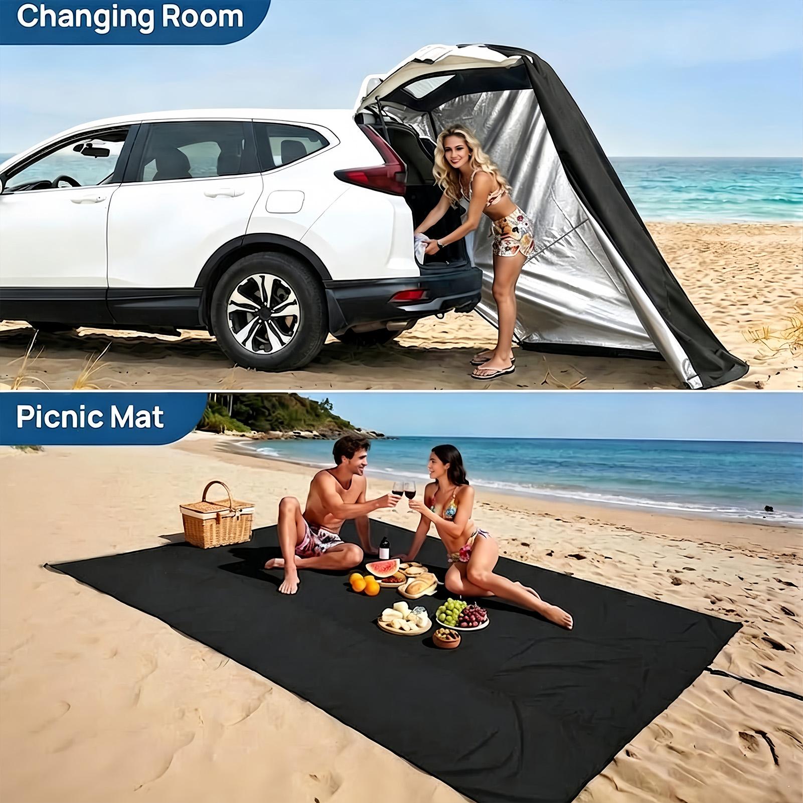 SUVトランクテント 車のトランク用プライバシーキャノピー  - Outdoor Camping House のレビューと価格
