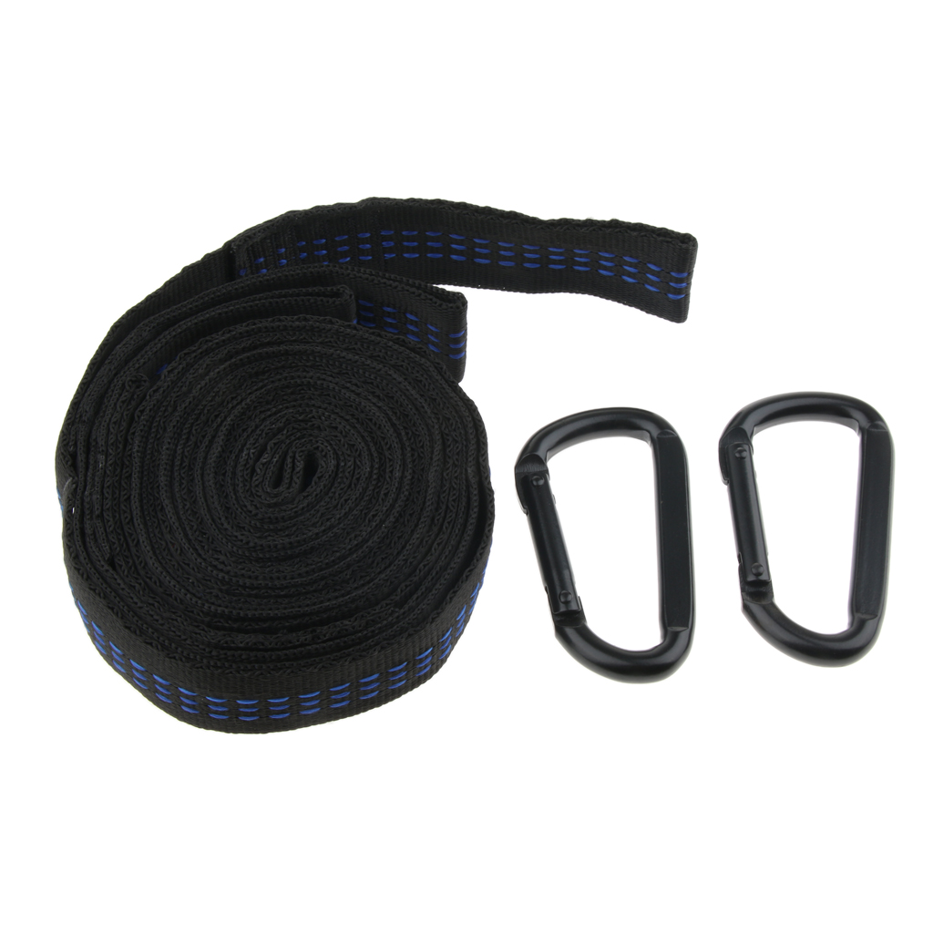 ハイキングビーチハンモック吊り下げロープフック調整可能なポー - Camping Rope のレビューと価格