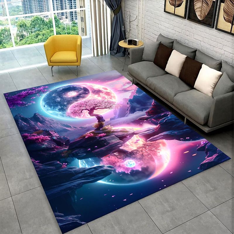 瞑想陰陽太極八卦ヨガ大判ラグ滑り止めカーペット寝室リビングル - Outdoor Camping Mats Large のレビューと価格