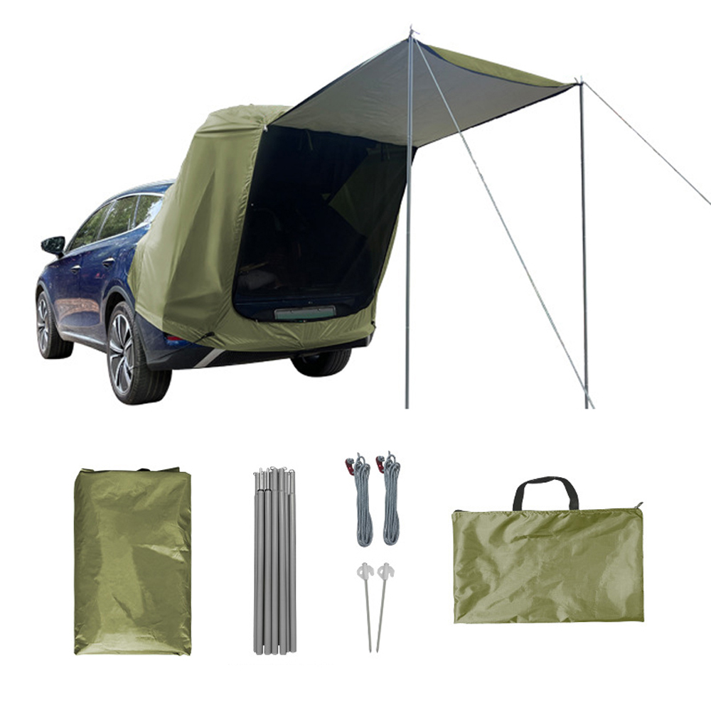 キャンプ,ピクニック,mpv,t用のキャノピー,SUVリアエ - Outdoor Camping Car Tent のレビューと価格