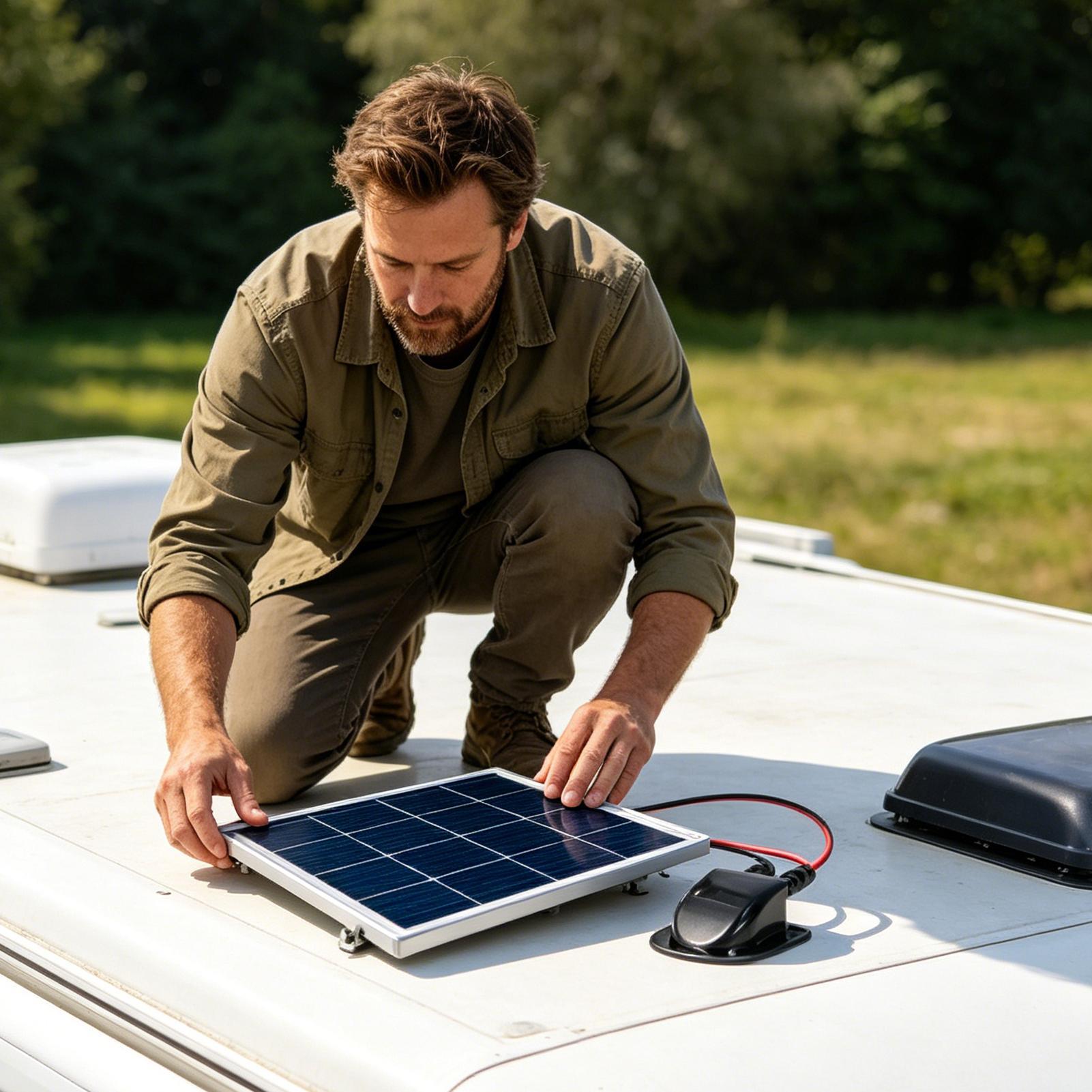 ソーラーケーブルエントリーグランド防水エントリーハウジングソ - Outdoor Camping Trailer のレビューと価格