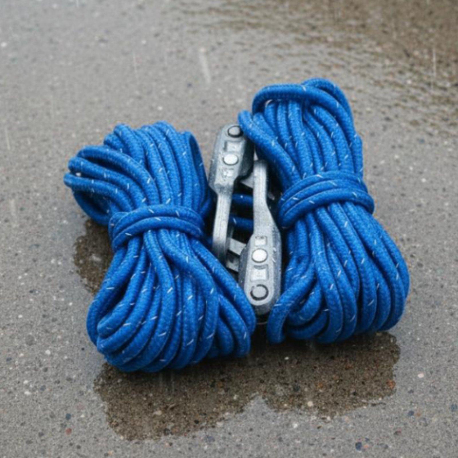 カラビナ付きコードファスナー、キャンプや庭での使用に適した金 - Camping Rope のレビューと価格