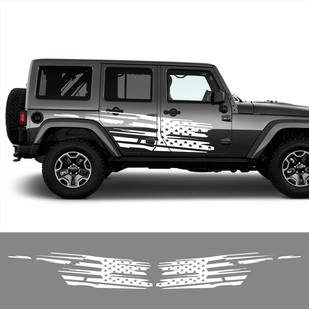 Jk jl tyj無制限の自己粘着性の車のドア用の自己接着剤 - Outdoor Camping Jeep のレビューと価格