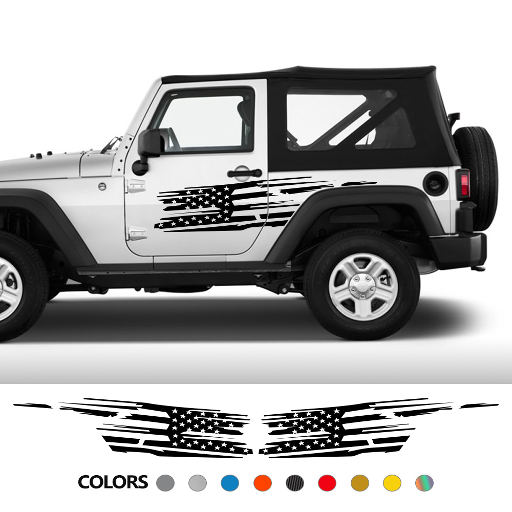 Jk jl tyj無制限の自己粘着性の車のドア用の自己接着剤 - Outdoor Camping Jeep のレビューと価格