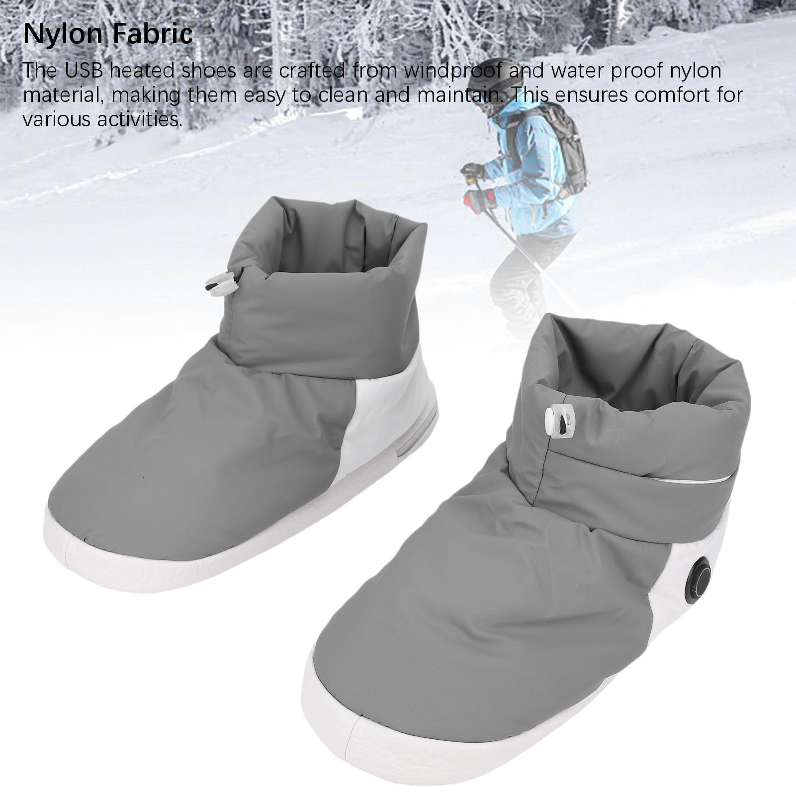 電気加熱スリッパ USB 加熱靴 冬用暖房用品 キャンプ、狩 - Outdoor Camping Slippers のレビューと価格