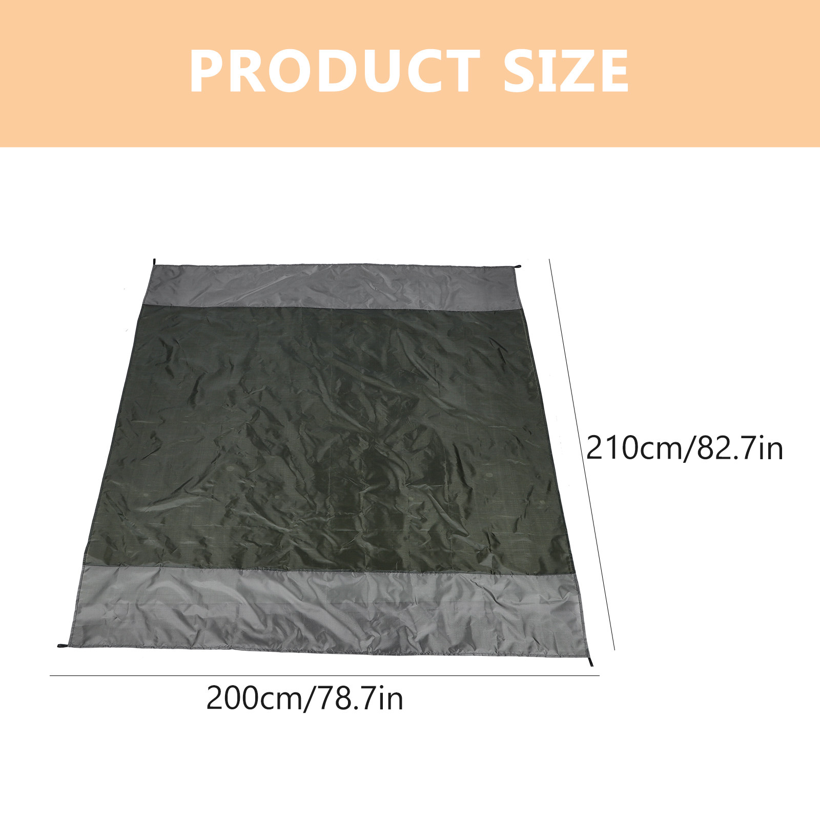 1セット折りたたみ式防水アウトドアピクニックブランケット大型 - Outdoor Camping Mats Large のレビューと価格